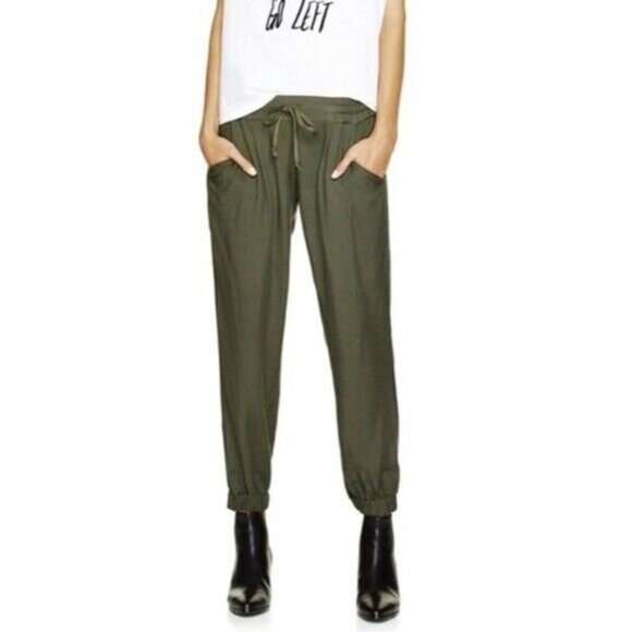 Talula Women's Olive Green Loz Feliz Pants - Picture 1 of 11
